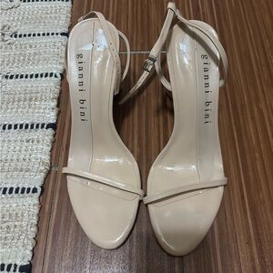 Gianni Bini Women's Tan Strappy Heels